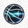 电竞篮球比分网Logo - 一个篮球与电竞元素结合的图标